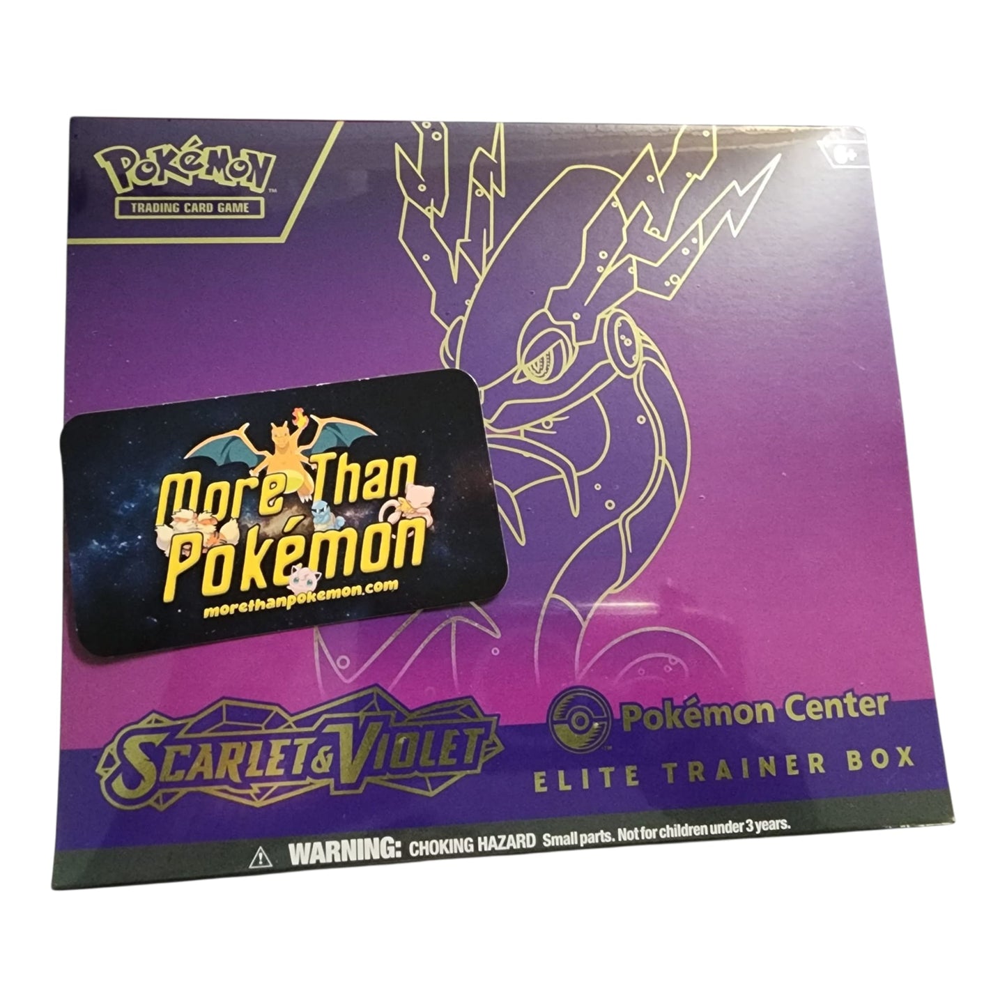 (1) Scarlet & Violet Pokémon Center Elite Trainer Box Miraidon (Exclusive) (sealed)