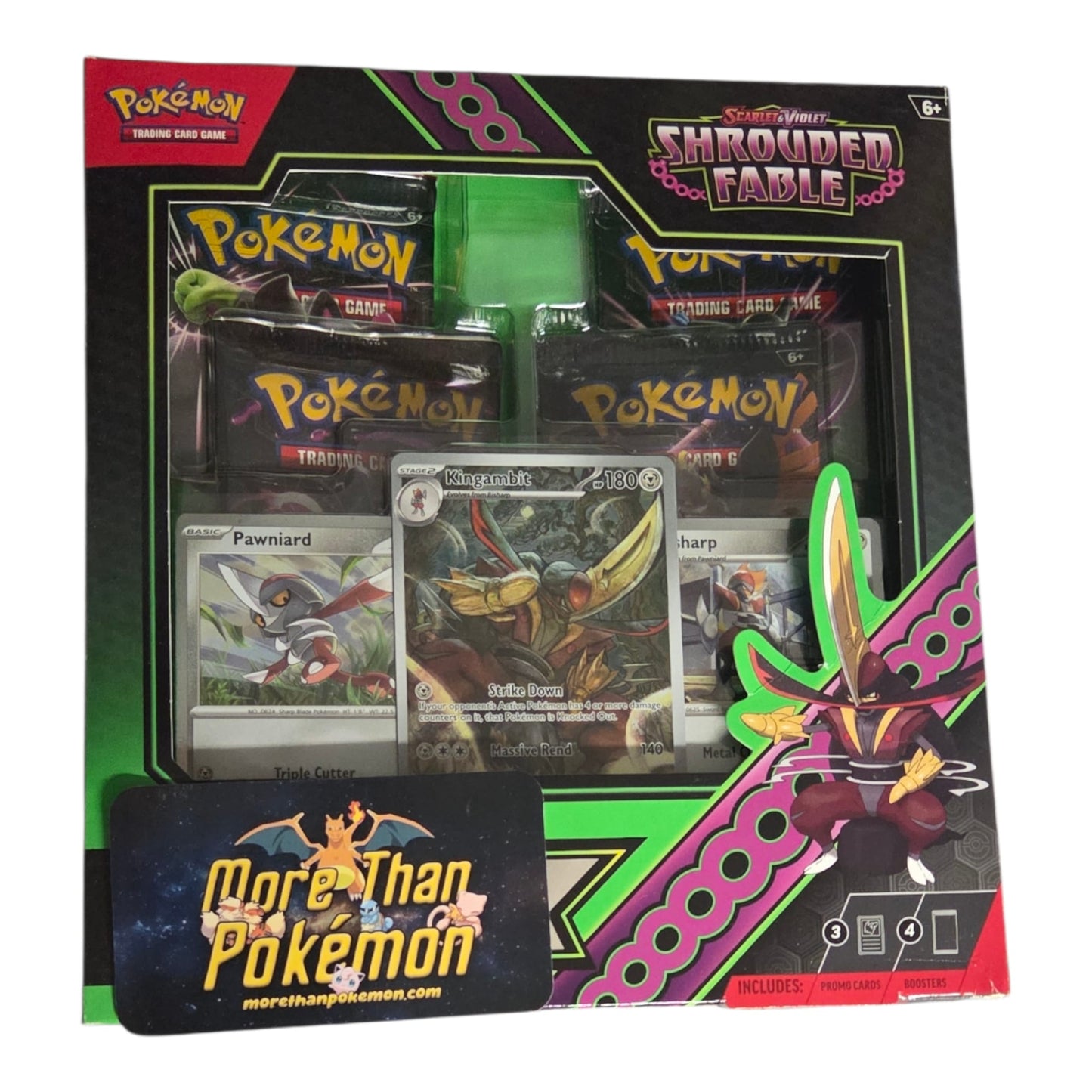 (1)Kingambit Illustration Collection - SV: Shrouded Fable