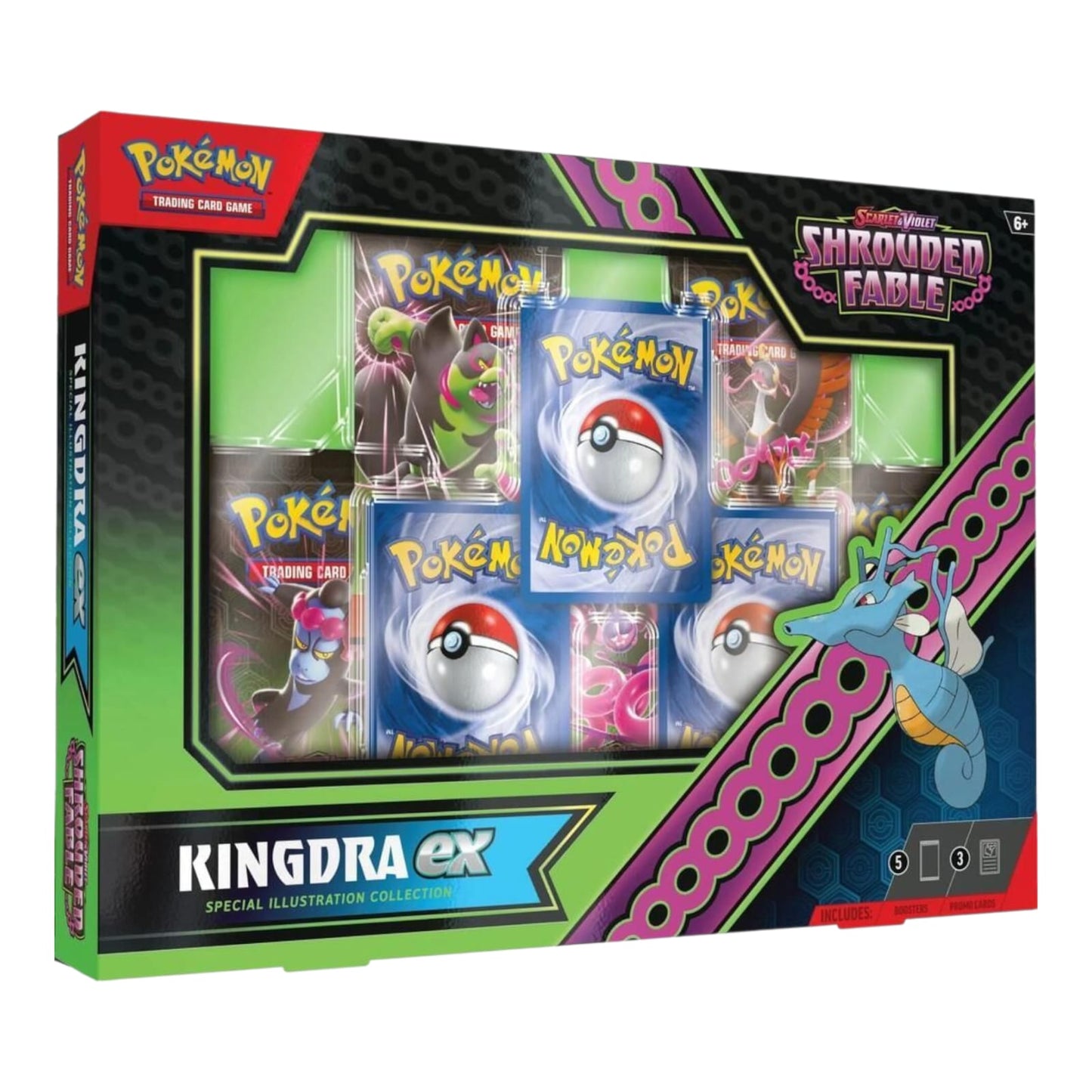 (1) Kingdra ex Special Illustration Collection - SV: Shrouded Fable
