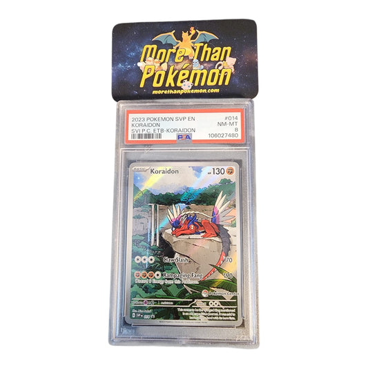 2023 POKEMON SVP EN-SV BLACK STAR PROMO #014 KORAIDON SVI P.C. ETB-KORAIDON