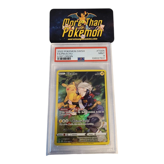 2022 POKEMON SWORD & SHIELD LOST ORIGIN #TG05 FA/PIKACHU LOST ORIGIN