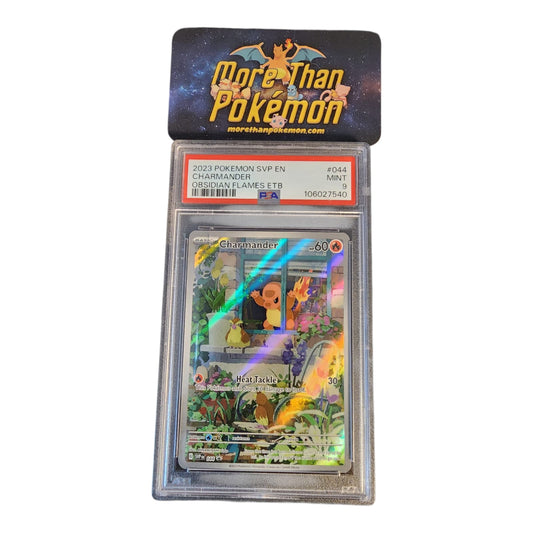 2023 POKEMON SVP EN-SV BLACK STAR PROMO #044 CHARMANDER OBSIDIAN FLAMES ETB