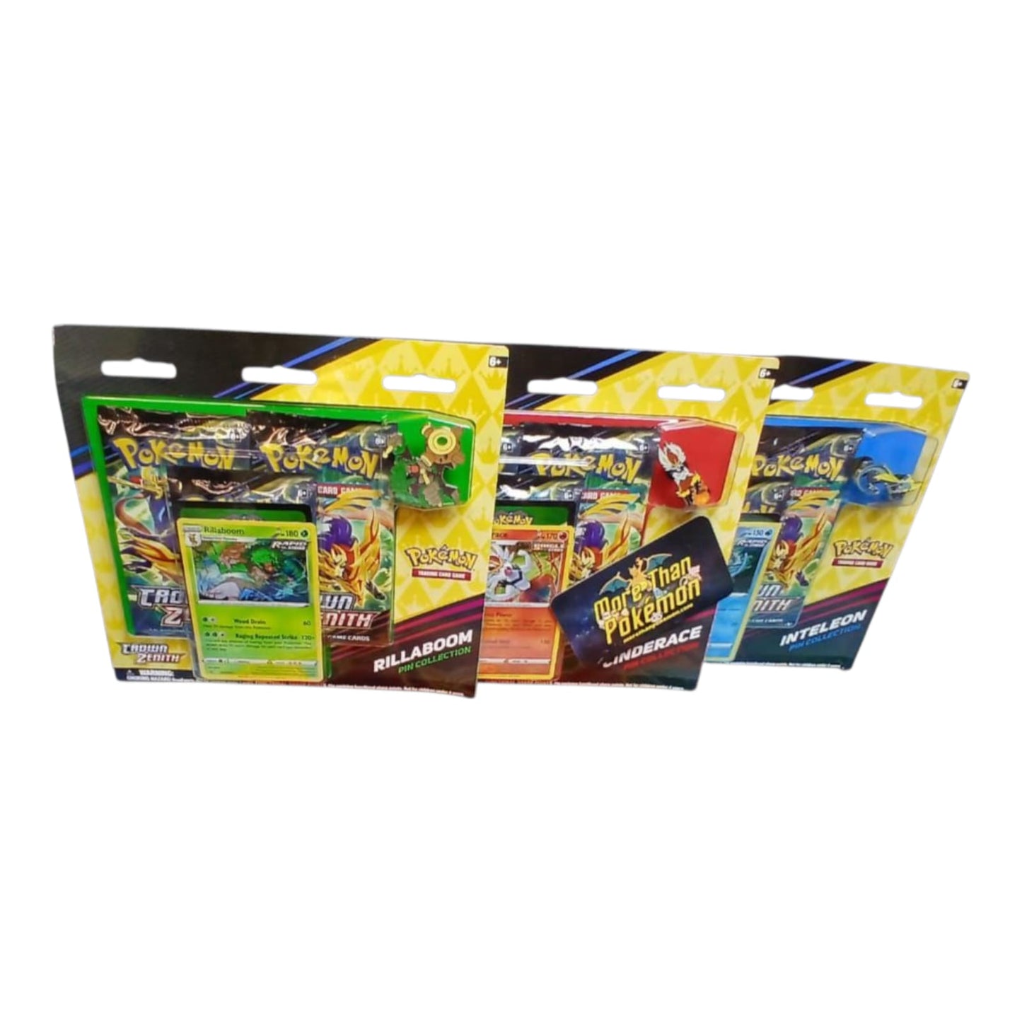 (1) Crown Zenith Pin Collection (Set of 3)