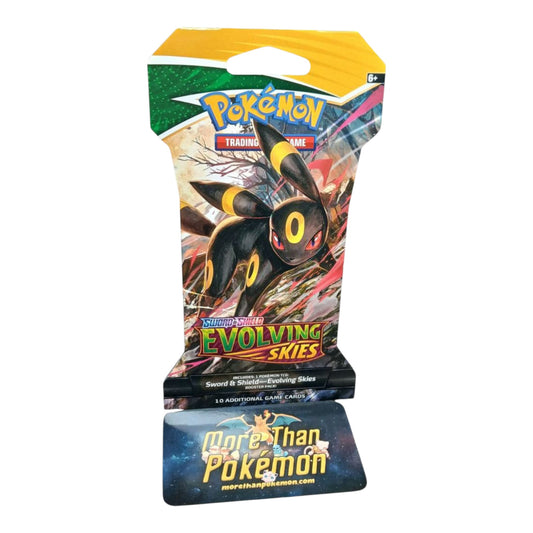 (1) Evolving Skies Sleeved Booster Pack