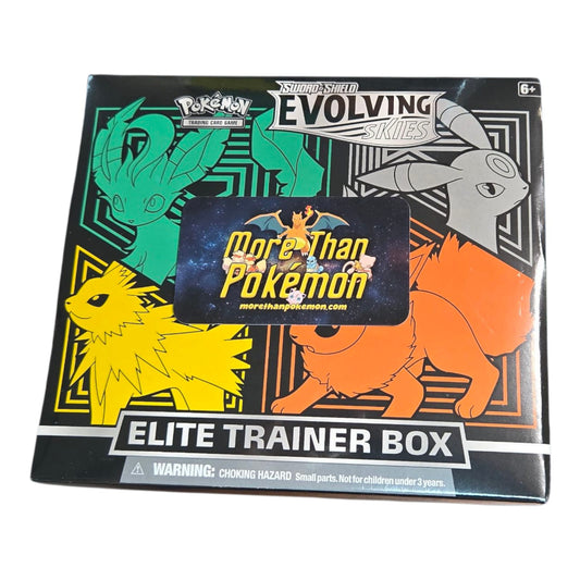 (1) Evolving Skies Elite Trainer Box (Flareon/Jolteon/Umbreon/Leafeon)
