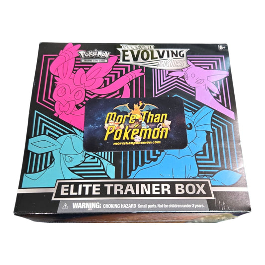 (1) Evolving Skies Elite Trainer Box (Glaceon/Vaporeon/Sylveon/Espeon)