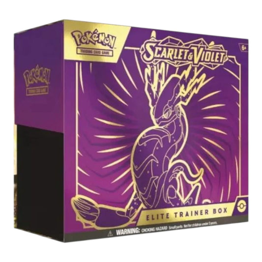 (1) Scarlet & Violet Elite Trainer Box (Miraidon)