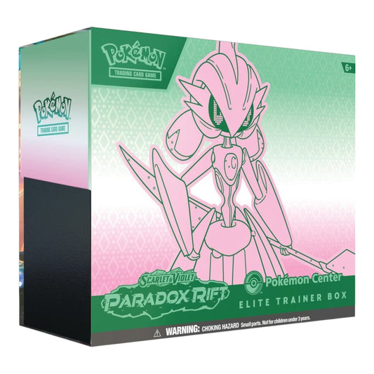 (1) Paradox Rift Pokémon Center Elite Trainer Box (Exclusive) Iron Valiant