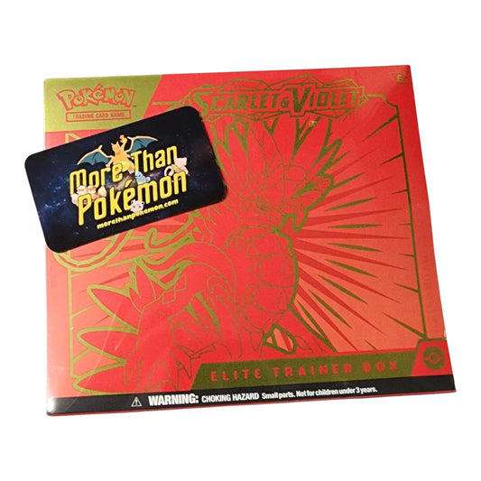 (1) Scarlet & Violet Elite Trainer Box (Koraidon)