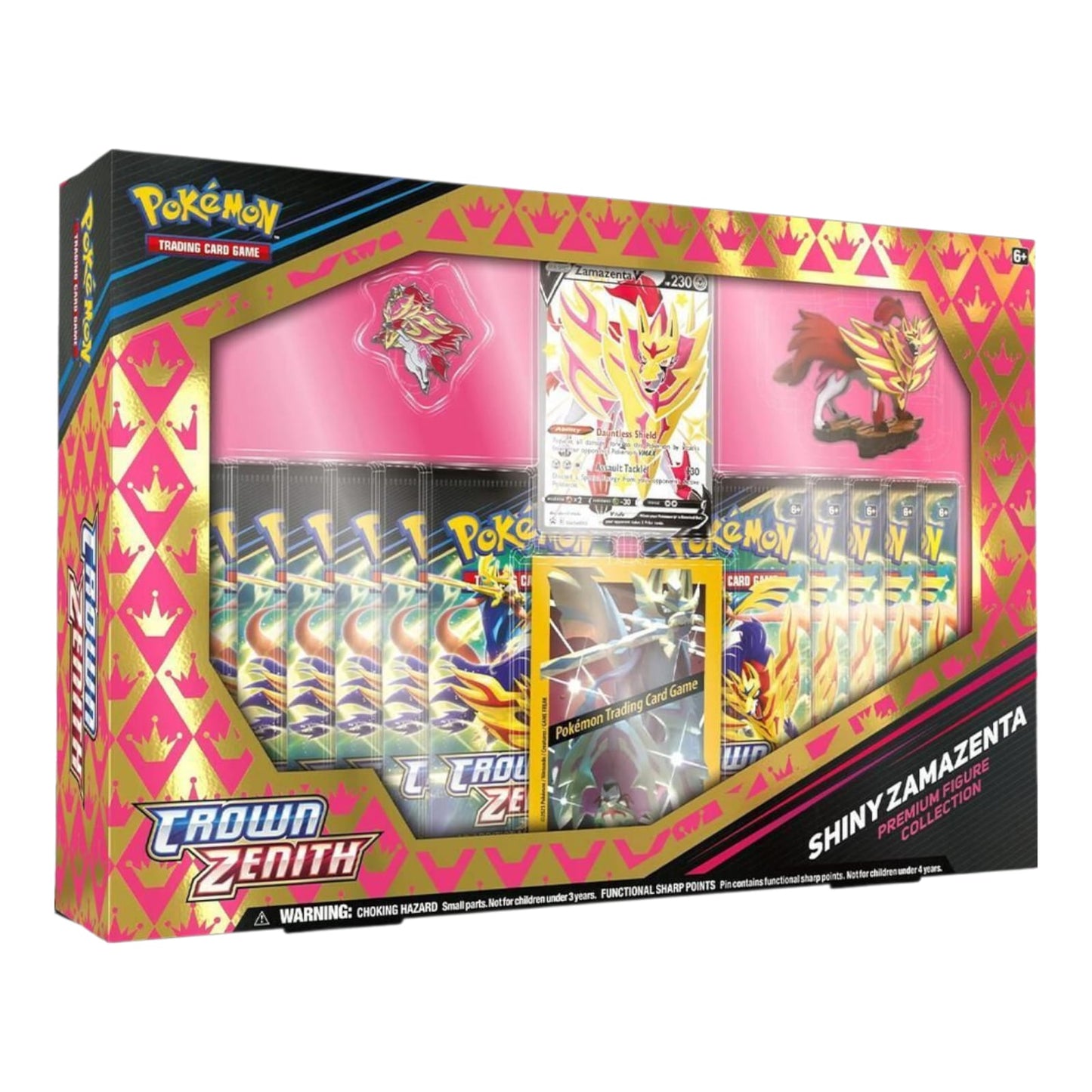 (1) Crown Zenith Premium Figure Collection Shiny Zamazenta