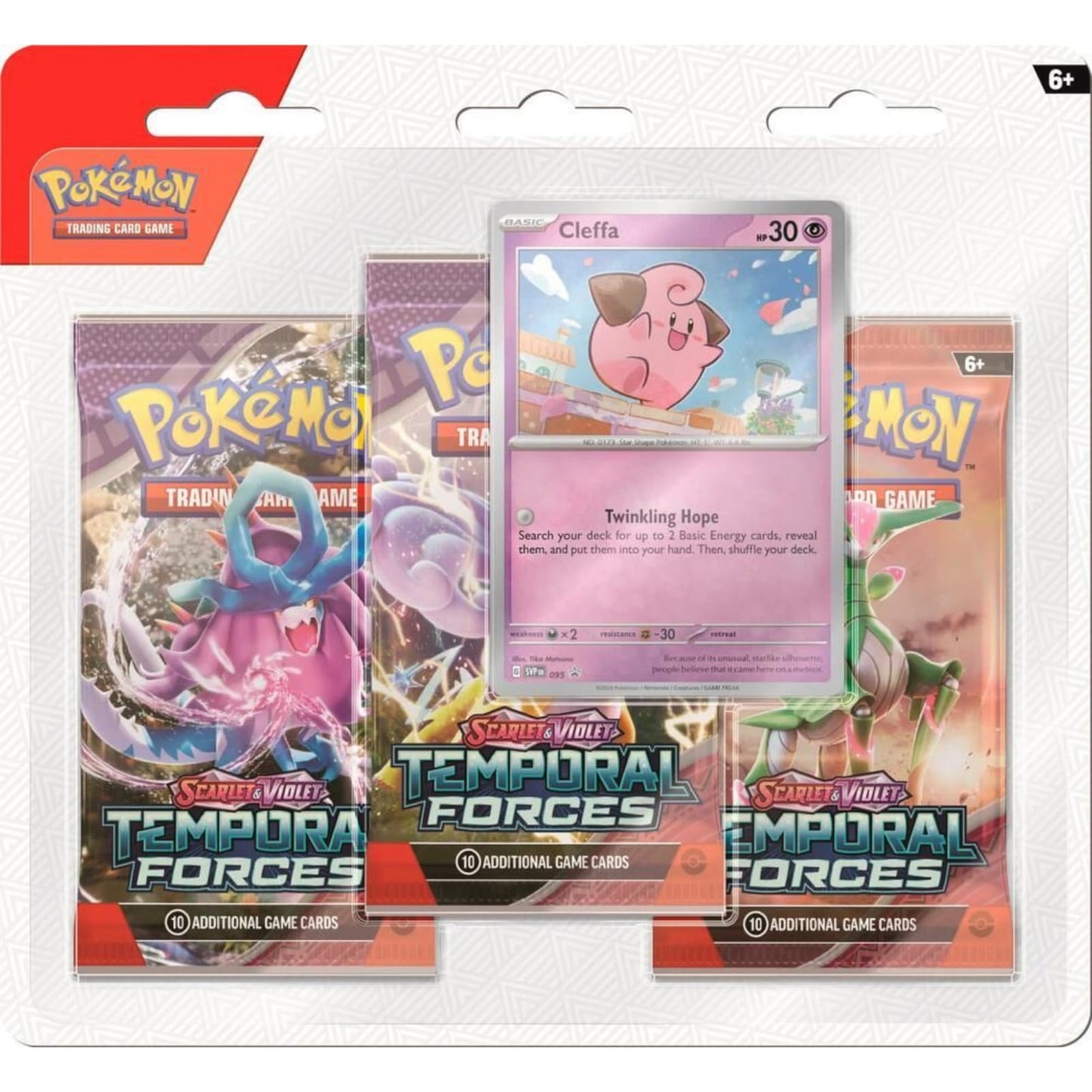 (1) Temporal Forces Pack Blister (Cleffa)