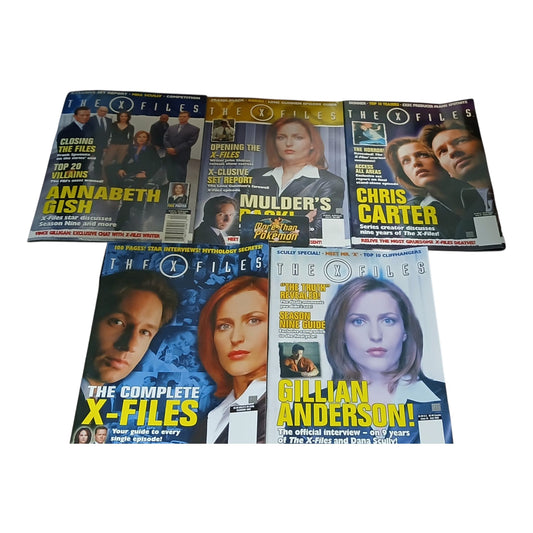 (1) The XFILES Magazine and a Yearbook 2002