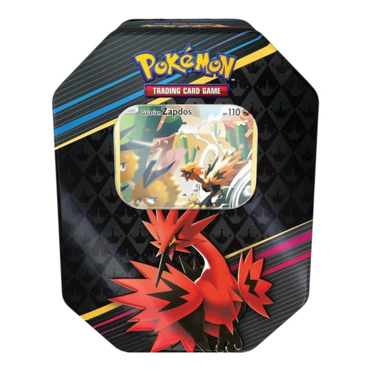 (1) Crown Zenith Tin (Galarian Zapdos)